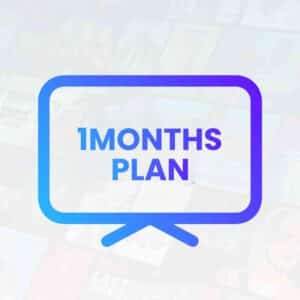 Best International IPTV Service 1 Month Plan